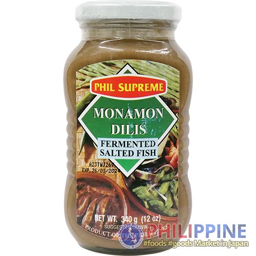 Salt fermented fish Monamon dilis