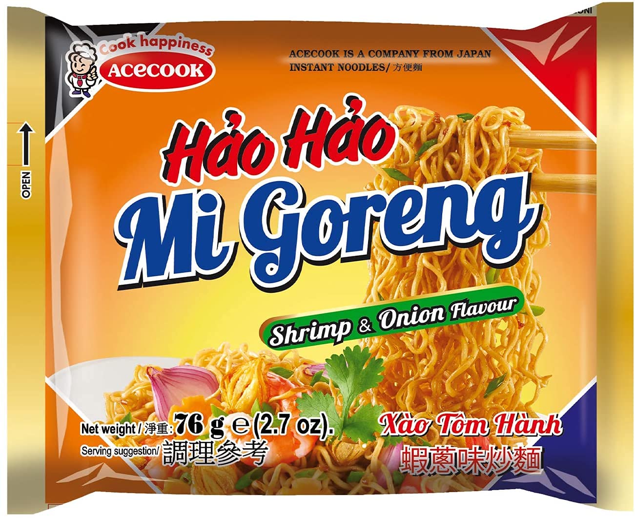 Mi Goreng Noodles (Shrimp & Onion Flavor)