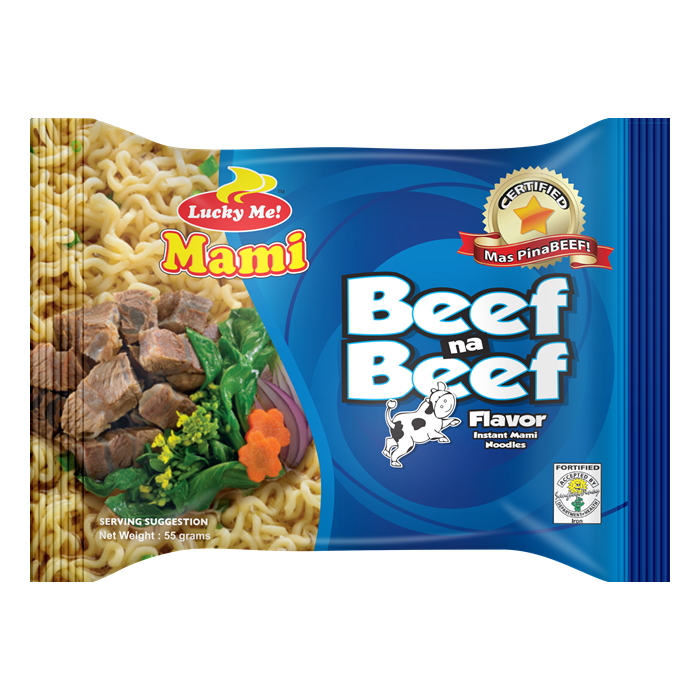 Lucky Me Beef Noodle