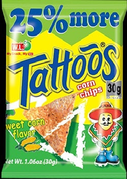 Tattoos Sweet Corn Flavor