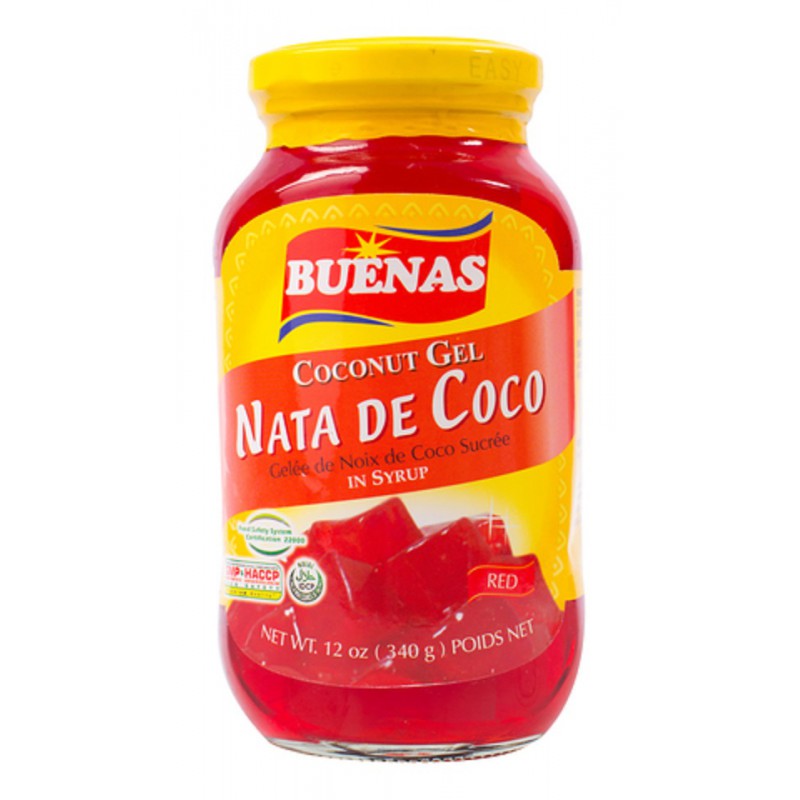 (Buenas) Coconut Gel Nata De Coco Red