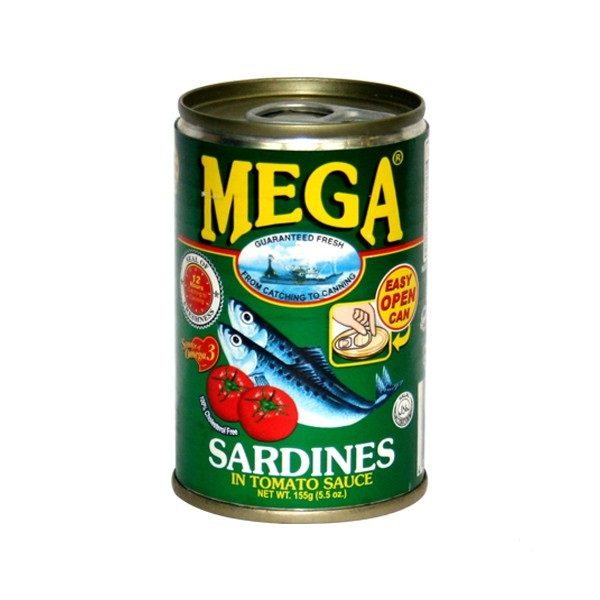 Mega sardines in tomato sauce 155g