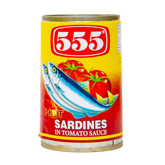 555 sardines (hot) 155g