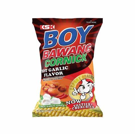 Boy bawang (hot garlic flavor)