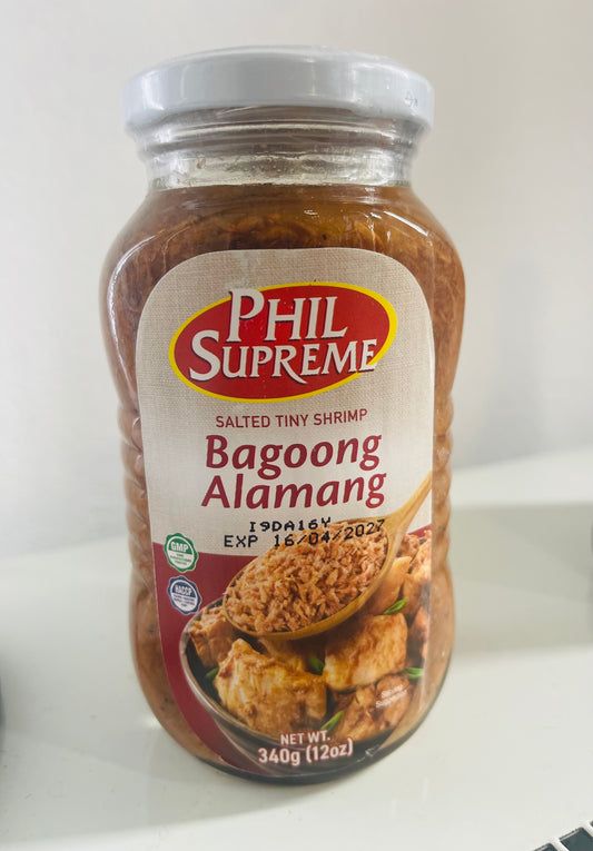 Phil supreme bagoong alamang 340g